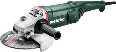 Кутова шліфувальна машина Metabo WE 2400-230 - 606484000 - Для точного шліфування та різання - Потужність 2400 Вт, диск Ø 230 мм