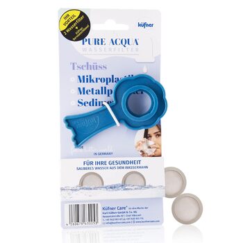 Фільтр для води Kfner Care PURE ACQUA, 2 шт. - підходить для аератора M 22 / M 24 - для чистої води з-під крана