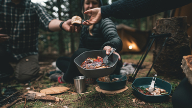 Набір туристичного посуду Robens Leaf Meal Kit Fire Red (690276)