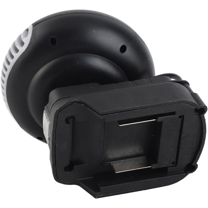 Невеликий обігрівач, 2 швидкості, 18-вольтовий обігрівач на батарейках, портативний електричний вентилятор-обігрівач для невеликих офісів