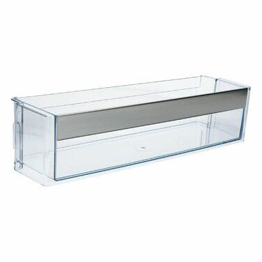 Полиця для холодильника LUTH Premium Profi, сумісна з Siemens 00705195, 423x115x98 мм