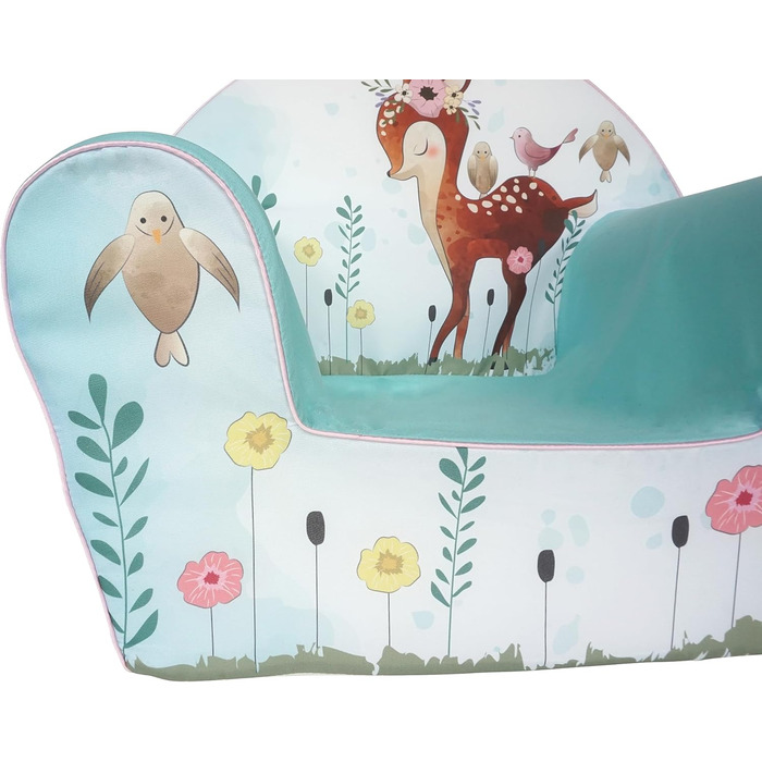 Дитяче крісло Fawn, бірюзове, 68352 -