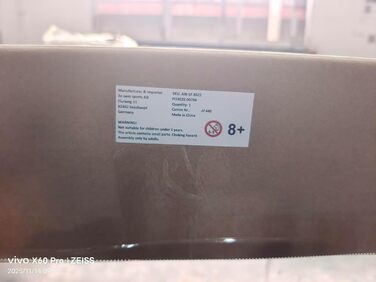 Світлодіодний стіл для аерохокею від FASports, аерохокей для дітей/підлітків віком від 8 років, стіл для аерохокею з повітряними штовхачами та шайбами, що світяться Solar Fury 138x67x82 см