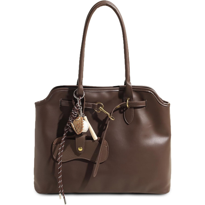 Жіноча сумка unisoul - сутула сумка - велика шкіряна сумка з верхньою ручкою, сумки через плече, жіноча сумка для коледжу для робо