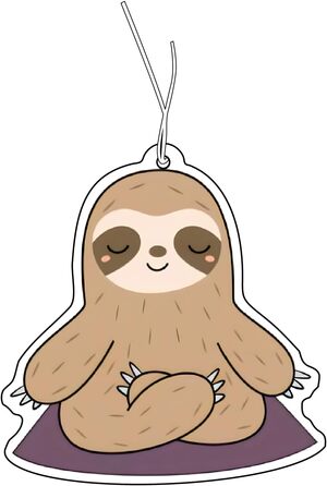 Лінивий автомобільний ароматизатор дерева смішний, автомобільний дозатор ароматів, тюнінг автомобіля ароматного дерева, освіжувач