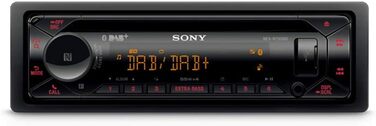 Автомобільна магнітола Sony MEX-N7300BD 1-DIN USB/Bluetooth/DAB, чорна без антени