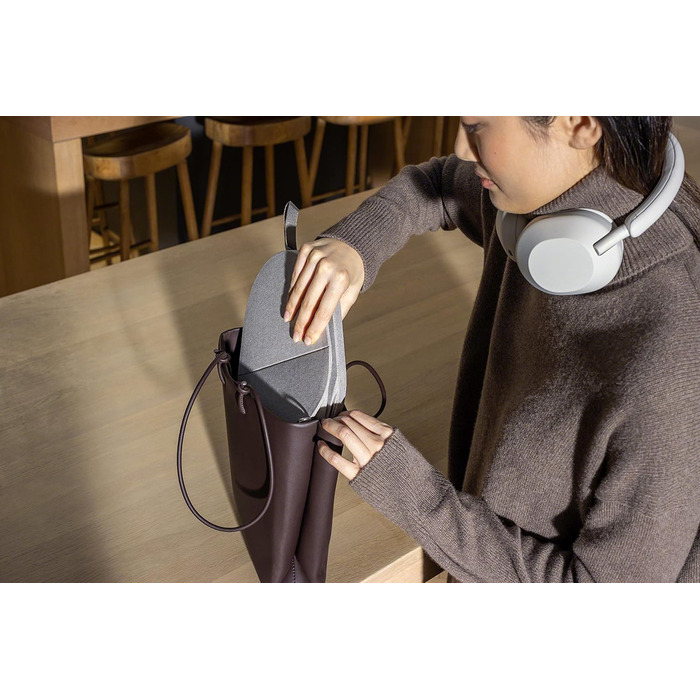 Бездротові Bluetooth навушники з функцією шумозаглушення (30-годинний акумулятор, сенсорний датчик, додаток Headphones Connect, фу