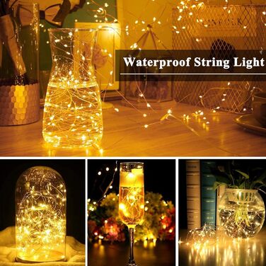 Світлодіодних гірлянд з мідного дроту 10 м Bowfar