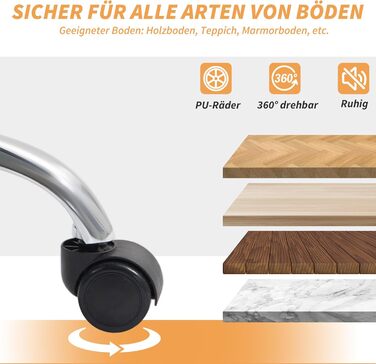 Офісний стілець HOMCOM Ергономічне робоче крісло з поперековою опорою, складні підлокітники, підставка для ніг, регульоване по висоті поворотне крісло з функцією відкидання, штучна шкіра, м&39яке комп&39ютерне крісло, світло-коричневий