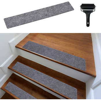 Килимки для сходів 15 шт 60 x 12 см cocofy