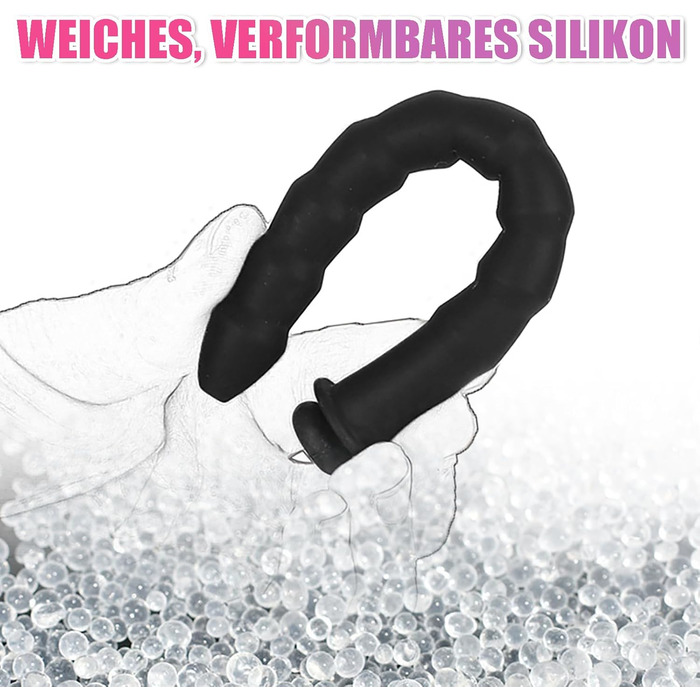 Набір силіконових уретральних дилататорів Sadodo, для чоловіків, стимуляція простати та мастурбація, 5 шт.