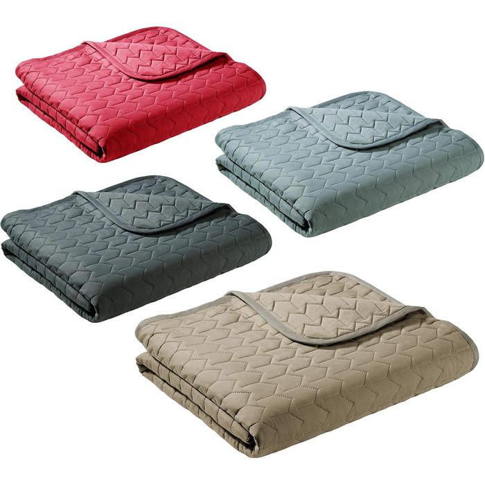 Покривало Aqua-Textil Dreamlike 240 x 260 см з мікрофібри сріблястого кольору з легким наповнювачем