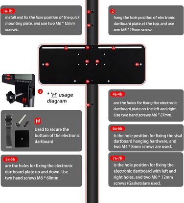 Професійна підставка для мішень для дартсу CyeeLife, мобільна підставка для класичних та електронних мішень для дартсу