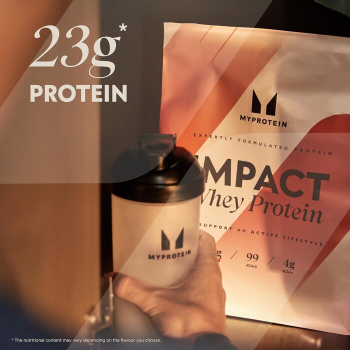 Сироватковий протеїн MyProtein Impact, ваніль, 1 кг