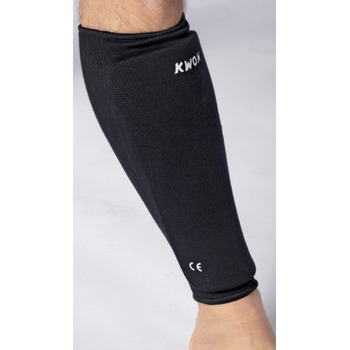 Щитки для гомілок Kwon, тканинні, CE, чорні, старші