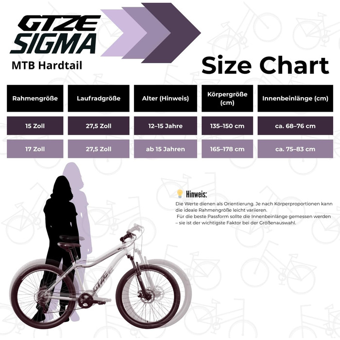 Колеса 27,5 дюймів Алюмінієва рама з амортизаційною вилкою 7-ступінчаста поворотна манетка Дискові гальма Для дітей та дорослих 90 попередньо зібрані 27,5 15 дюймів, колір лаванда