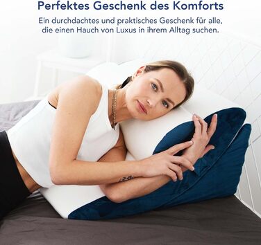 Ергономічний комплект із 4 подушок Wedge Pillow Багатофункціональний дизайн 12-в-1 зі знімним чохлом, який можна прати, для сну та читання