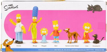 Сімпсони 175394 The Simpsons 6 см Фігурки в мультипакуванні, різнокольорові, 6 см