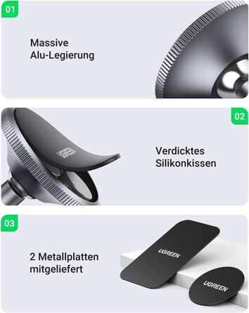 Тримач для мобільних телефонів Автомобільний магнітний тримач для мобільних телефонів Магнітний тримач для мобільних телефонів 360