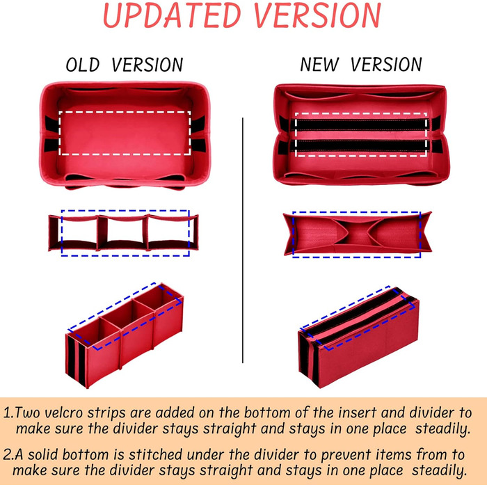 Гаманець-органайзер на застібці-блискавці фетровий сумка вставка сумка в кільце для ключів для сумки підходить LV Speedy Neverfull