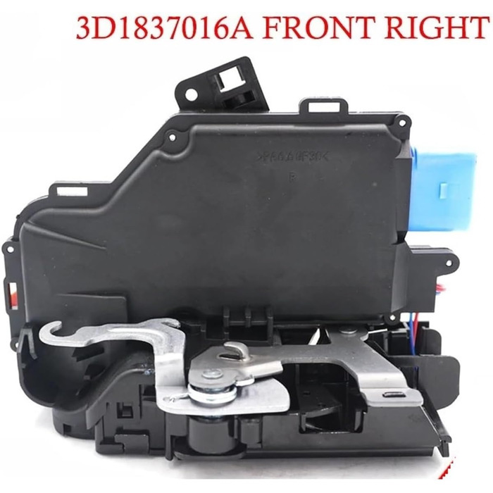 Привід дверного замка для SEAT Для TOLEDO Для ALTEA XL 2004 2005 2006 2007 2008 2009 Для SKODA Для OCTAVIA 9-контактний механізм приводу дверного замка Передній правий 3D1837016A Привід дверного замка