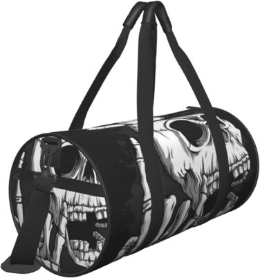Спортивна дорожня сумка Rock Skull, унісекс, велика сумка для подорожей та спорту