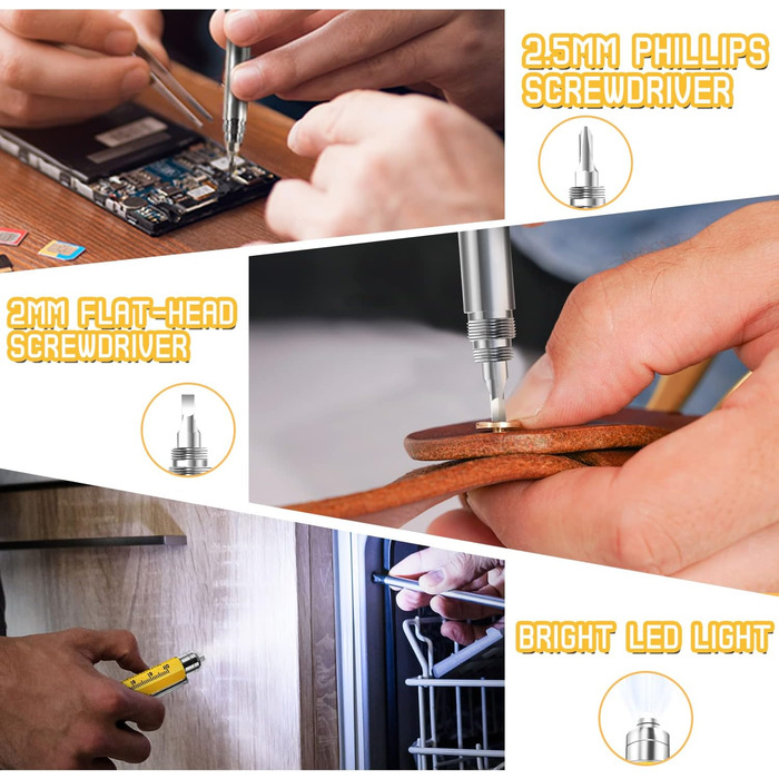 Подарунки для чоловіків Maqhpu - 9 в 1 багатофункціональна кулькова ручка для чоловіків, чоловічі подарунки для тата, подарунок на