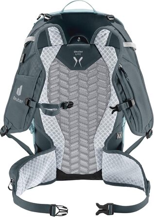 Жіночий туристичний рюкзак deuter Futura 21 SL, Dusk-slateblue та легкий жіночий туристичний рюкзак Speed Lite 23 SL, Shale-graphite