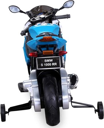Дитячий електричний мотоцикл BMW S 1000 RR JT528 Ліцензійний -12 Вольт 7 AH акумулятор - 2 x 12 Вольт 35 Вт двигун - Електричний м