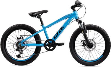 Серія Goetze Sigma MTB Hardtail Колеса 20, 24, 26 дюймів Перемикач швидкостей на 6/7 швидкостей з поворотною ручкою перемикання передач Алюмінієва рама з амортизаційною вилкою та дисковими гальмами Для дітей та підлітків 90 попередньо зібраний 11 дюймів, 