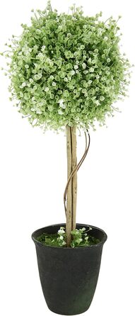 У горщику Boxwood Ball Boxwood Ball Decorative Plant Evergreen Artificial Tree Tree Decorative Tree Potted Plant Wedding Decoration Party Decoration Decoration Decorative Tree, 60 см