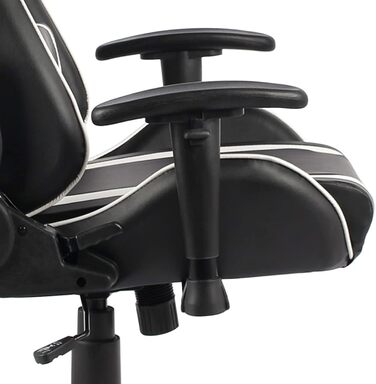 Обертове ігрове крісло, білий ПВХ, крісло для ПК, ігрове крісло для хлопчиків, обертове крісло