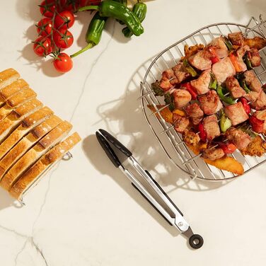 Набір аксесуарів Cecotec для фритюрниці від 5 до 6.5 літрів Cecofry Pack Аксесуари, 8 аксесуарів, антипригарне покриття, можна мити в посудомийній машині, без бісфенолу А