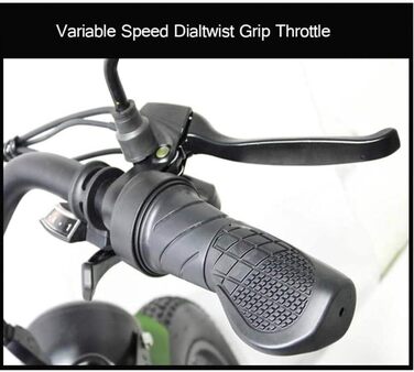 Електричний триколісний велосипед для дорослих (7 швидкостей), 24-дюймовий електротрайк з товстими шинами, великий кошик/регульоване ширше сидіння, круїзерні велосипеди для дорослих з фарою, зелений