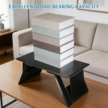 Портативний складаний стіл для ноутбука для автомобіля, дивана, ліжка. Міцна стільниця високої щільності, багатофункціональний стіл для читання та ноутбука, стандартний розмір