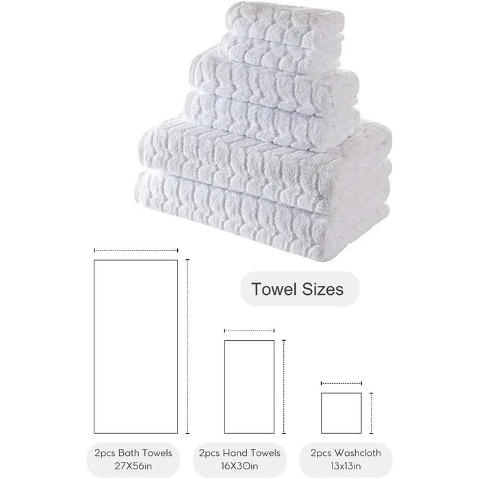 Набір розкішних жакардових рушників BAGNO MILANO 100 турецька бавовна Швидковисихаючий без ГМО Ультра м'який плюш і поглинач Розкі