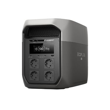 Портативна електростанція EcoFlow DELTA 3 Max, 2048 Втгод, вихідна потужність 2400 Вт (X-Boost)