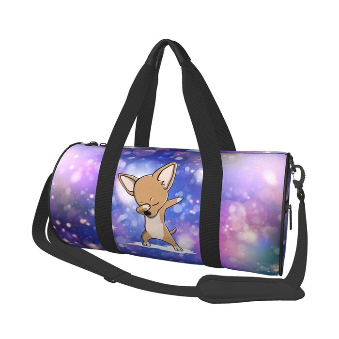 Сумка для подорожей Dabbit Chihuahua велика спортивна сумка для фітнесу, спорту, на нічліг та вихідні для чоловіків і жінок