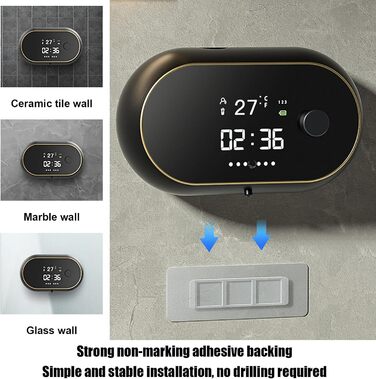 Автоматичний дозатор мила настінний, електричний насос для ручного мила, що перезаряджається від USB, з ІЧ-датчиком, розумний елек