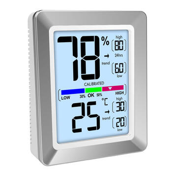 Термогігрометр Technoline WS9460 Silver/White (WS9460)