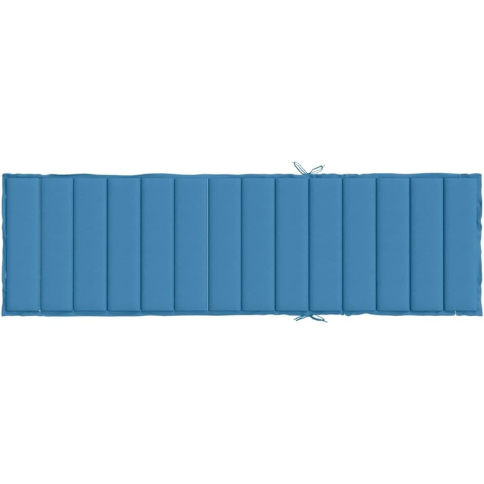 Подушка для шезлонгу LAPOOH Melange Blue 200x60x4 см тканина, подушка для шезлонга, подушка для шезлонга, подушка для шезлонга, подушка для лавки, подушка для стільця для високих стільців, подушки для шезлонга - 4002513