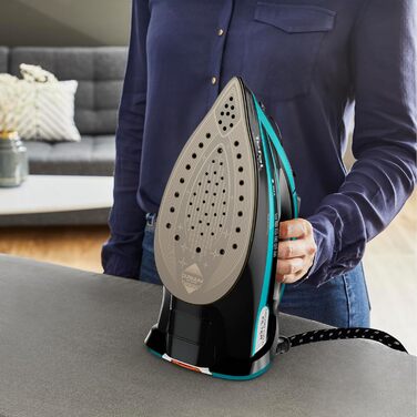 Парова праска Tefal Ultimate Pure FV9844 3200 Вт Micro-Calc-Filter Підошва Durilium Airglide Autoclean Автоматичне вимкнення 0,35