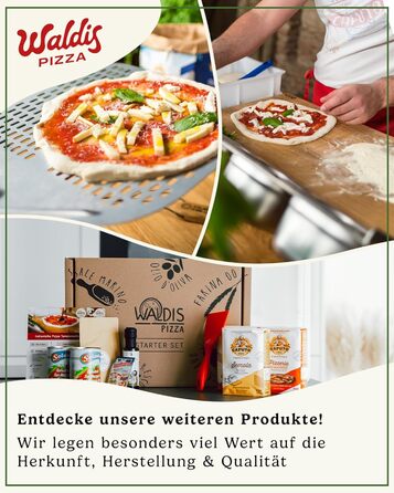 Коробка для піци Waldis Pizza Ball Box - 40 х 30 см, висота 10 см - Коробка для зберігання з кришкою - Коробка для розстойки тіста для піци - Аксесуари для піци