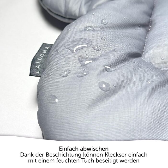 Редуктор сидіння LaLoona для стільчика для годування Stokke Tripp Trapp - подушка для дитячого сидіння з покриттям, яке можна прат