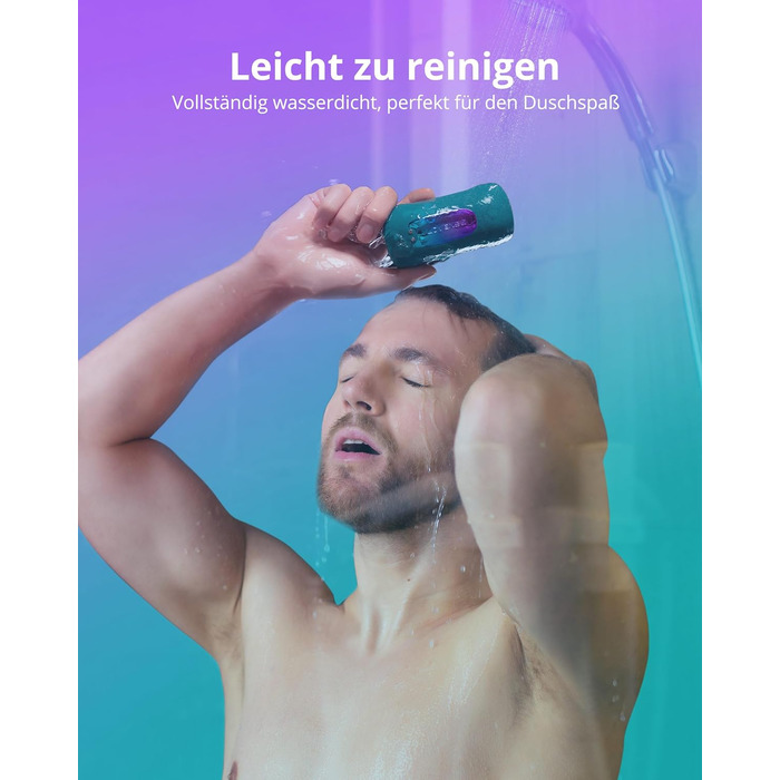 Автоматичний мастурбатор для чоловіків Lovense Gush 2, з керуванням через додаток, регульовані гнучкі ремінці