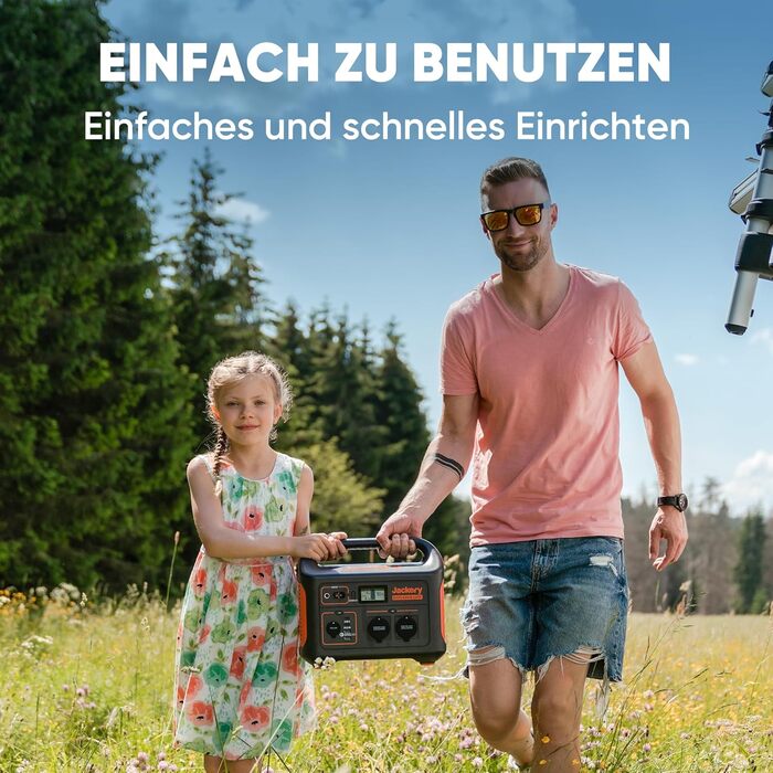 Портативна електростанція ємністю 1002 Втгод, мобільний накопичувач енергії з розеткою 230 В/1000 Вт (пік 2000 Вт), USB та контролем швидкості, мобільний блок живлення для використання на вулиці E1000 НОВИЙ, 1000