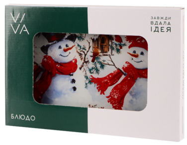 Блюдо Viva NY Snowmen  (7109497)