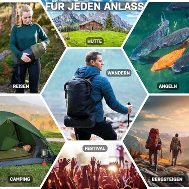 Сезонний та літній надлегкий спальний мішок 750 г/1500 г Кемпінговий спальний мішок-мумія Маленьке пакування 100 г/м/300 г Спальний мішок для подорожей на природі Літній спальний мішок оливкового кольору - 750 г, 3-