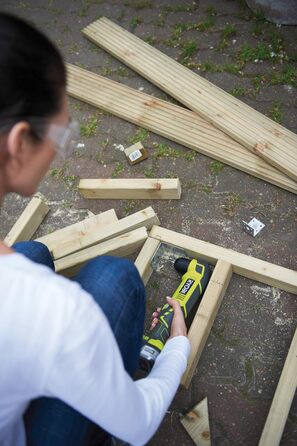 Акумуляторний дриль-шуруповерт Ryobi RAD1801M (без акумулятора зарядний пристрій, швидкозатискний патрон 10 мм, світлодіодне підсв