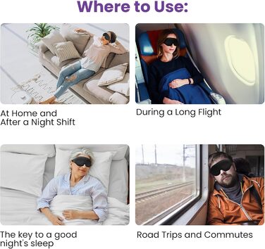 Маска для сну Sleep Connection 3D, 100 світлонепроникний шовк, маска для сну з глибокою очницею, захист вій, маска для сну, преміа